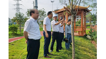 南寧高新區(qū)管委會主任李耕調(diào)研博世科水生態(tài)科普公園